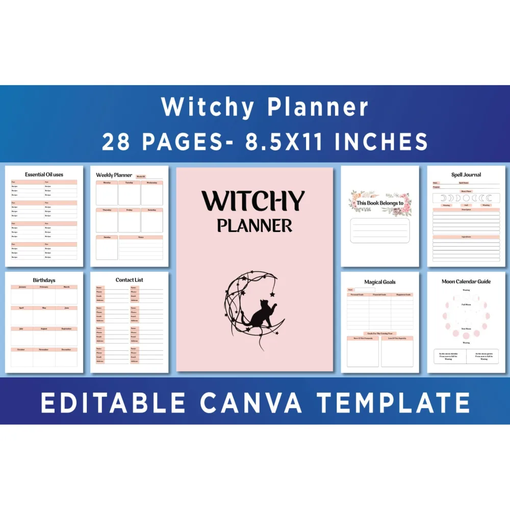 Witchy Planner: Mystical Organization Tool