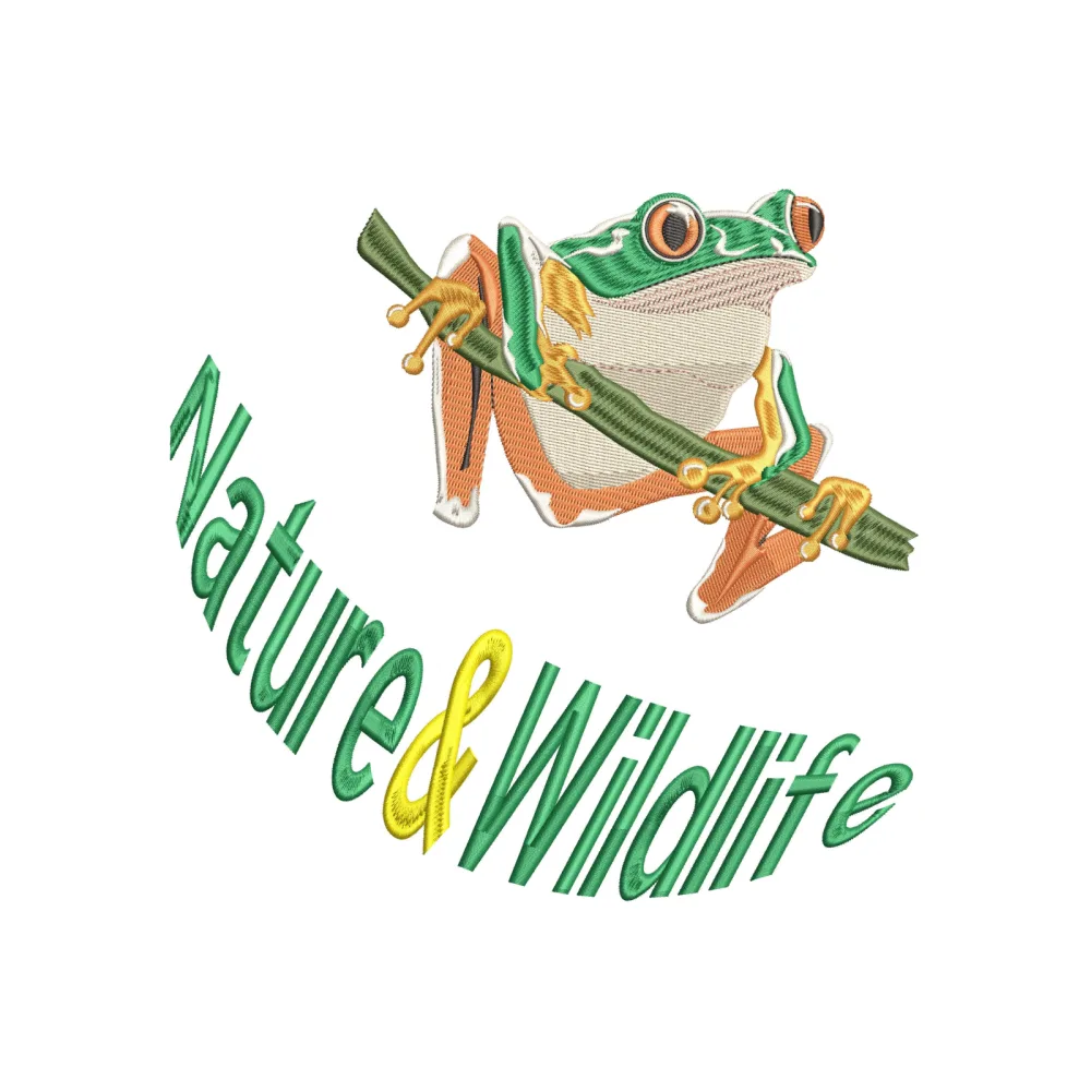 Nature & Wildlife Embroidery Design
