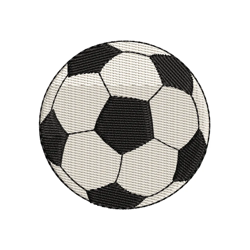 Football Embroidery Design