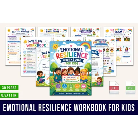 Emotional Resilience For Kids Workbook