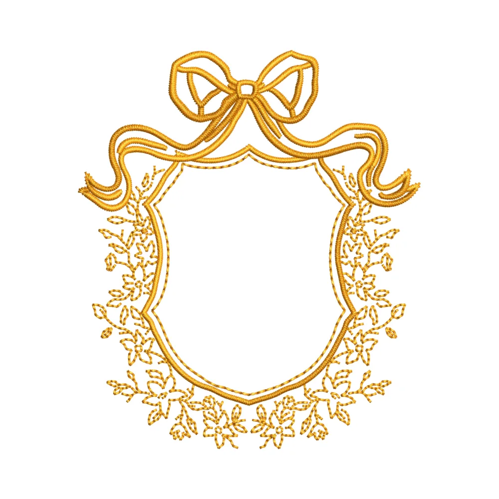 Picture Frame Embroidery Design