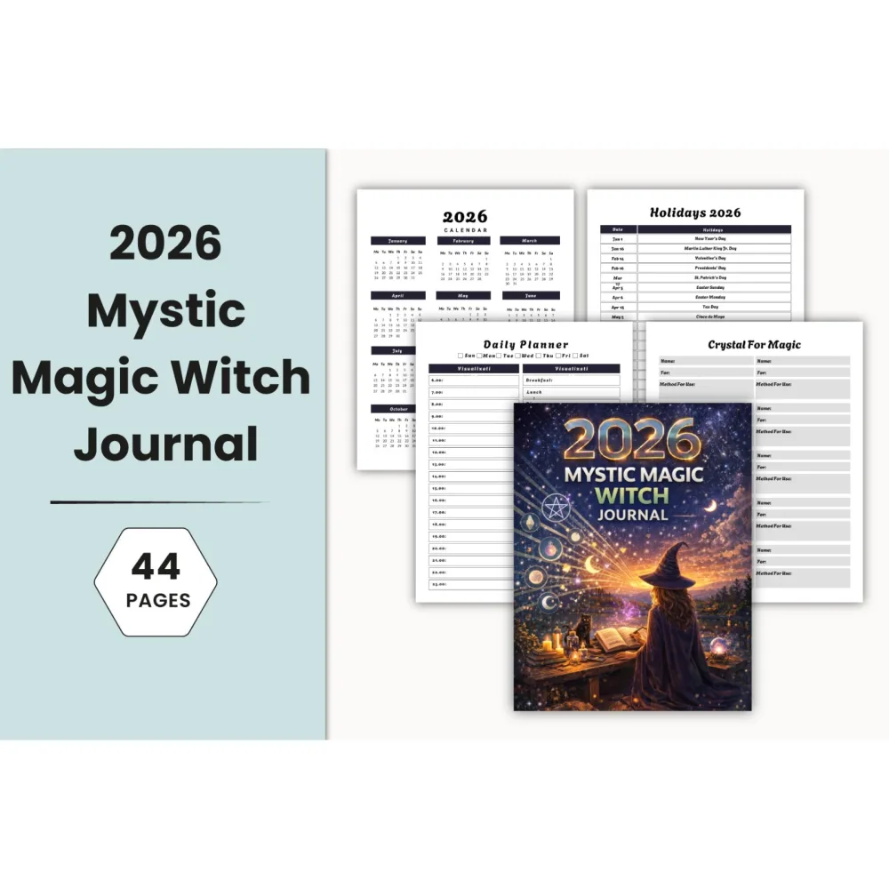 Mystic Magic Witch Journal