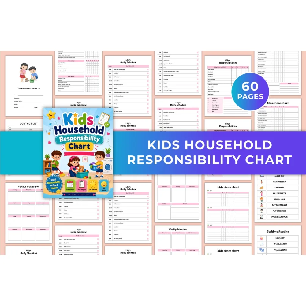 Kids Household Responsibility Chart