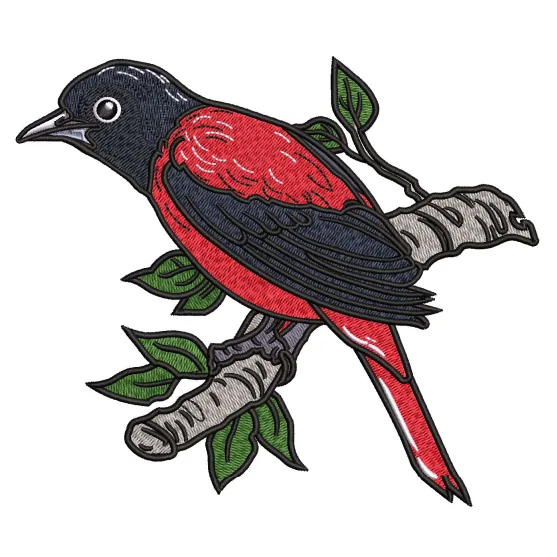 Bird Embroidery Design