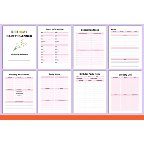 Birthday Party Planner