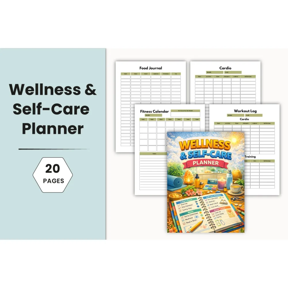 Wellness Self-Care Planner