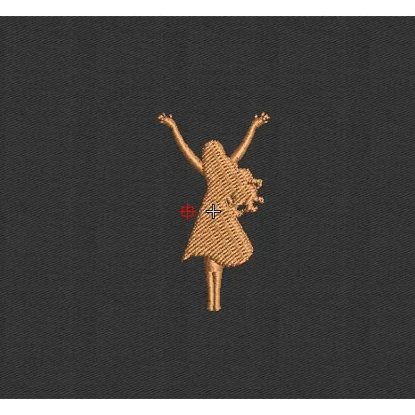 Girl Embroidery Design