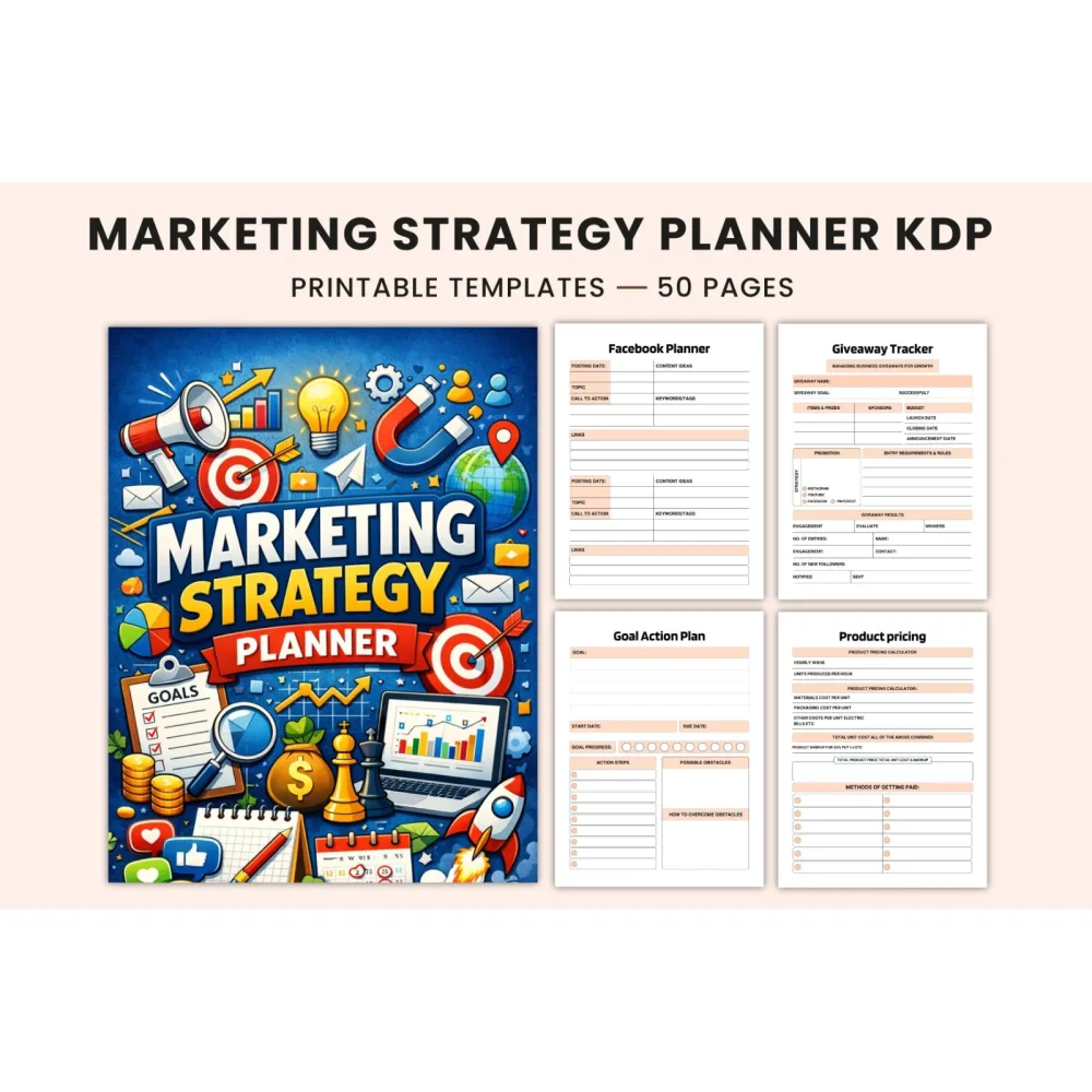 Marketing Strategy Planner Template