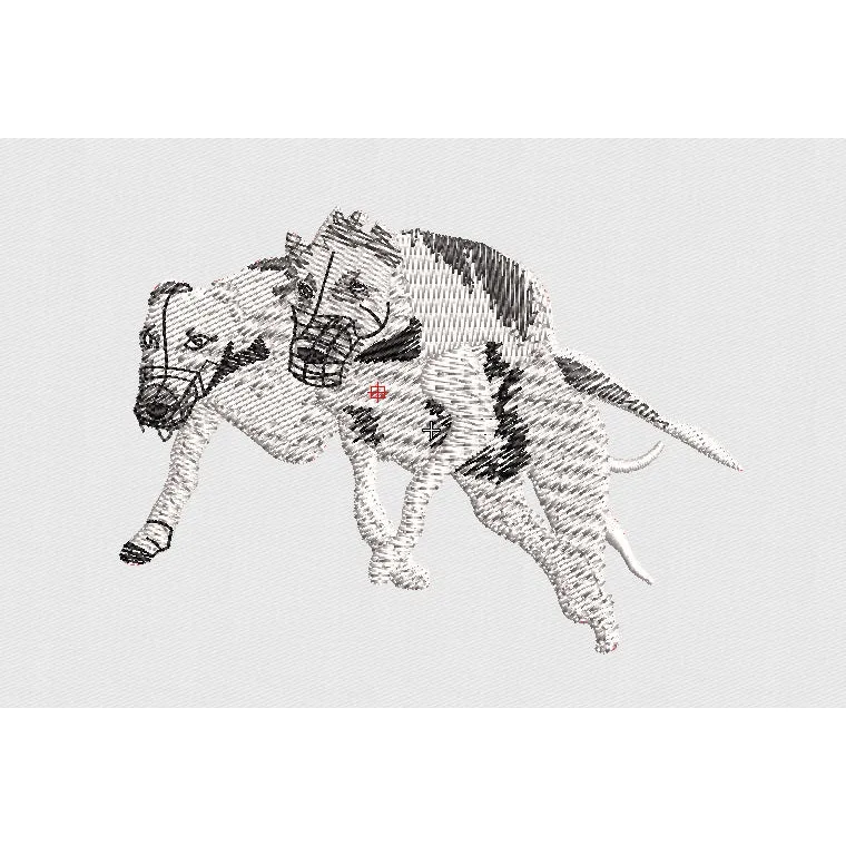 Dog Embroidery Design