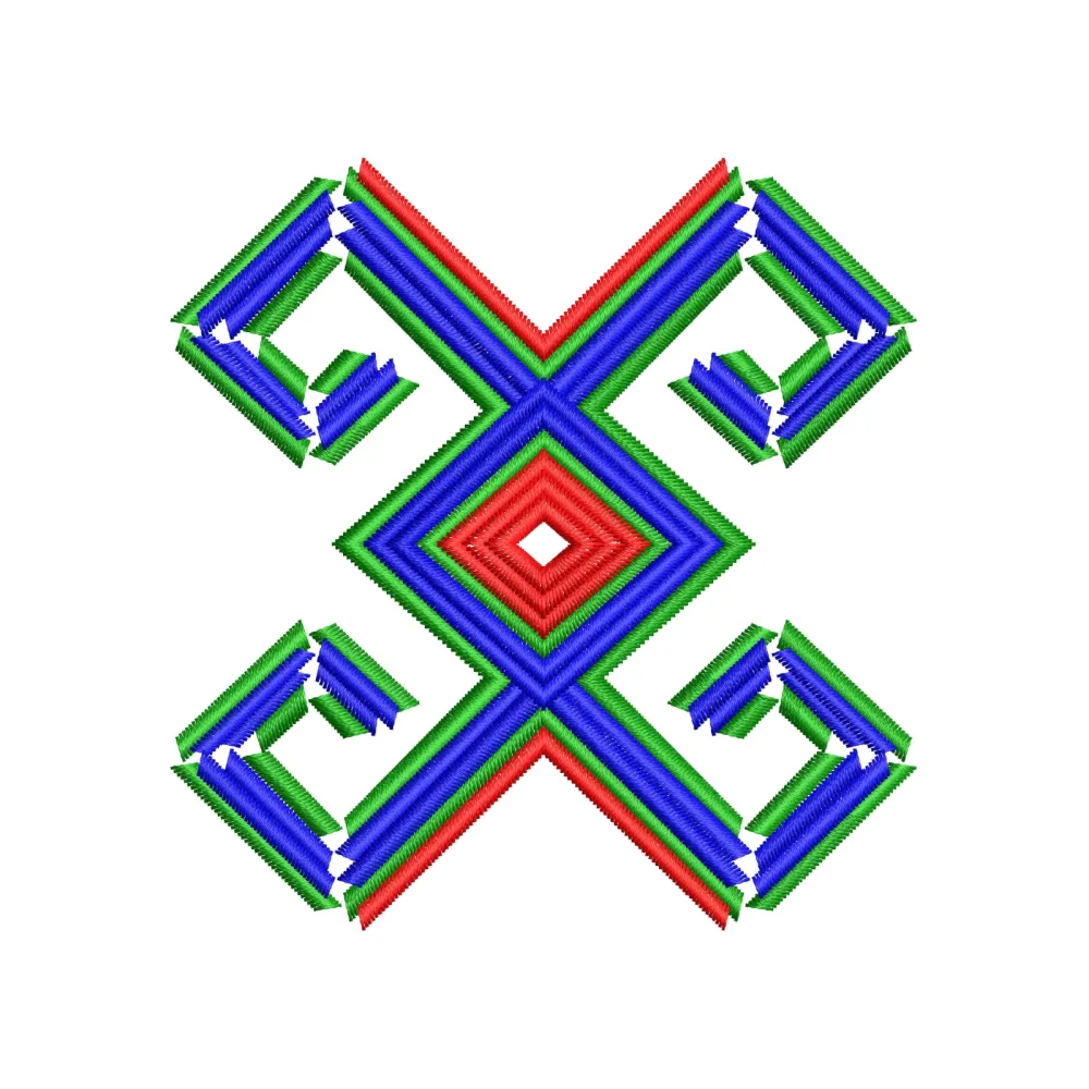 Art Rangoli Embroidery Design