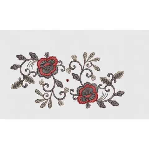 Flower Embroidery Design