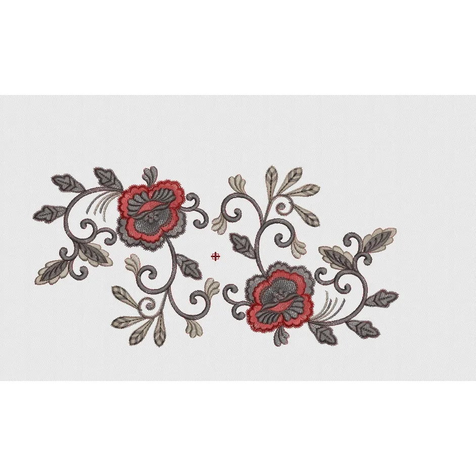Flower Embroidery Design