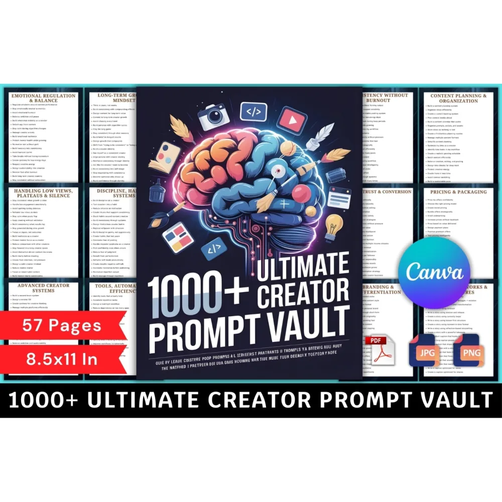 Ultimate Creator Vault Prompts