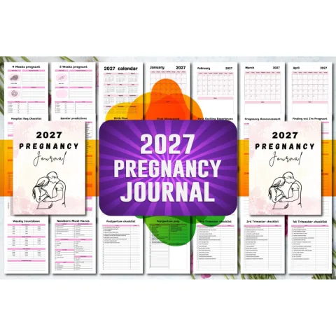 Pregnancy Journal for Expecting Mothers