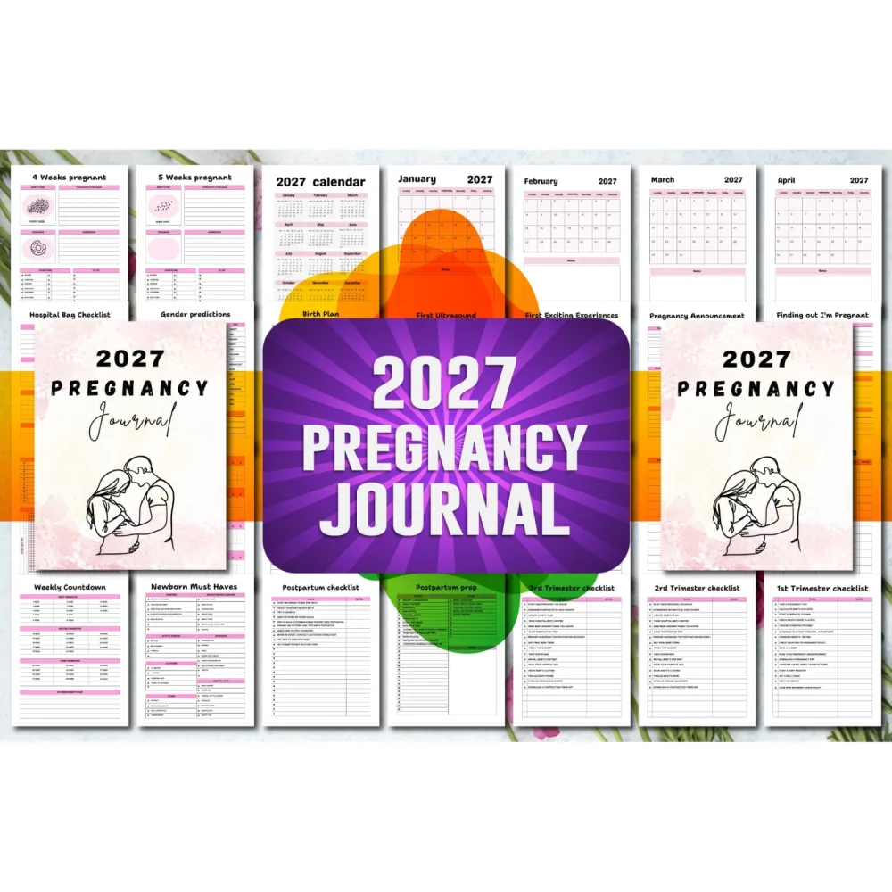 Pregnancy Journal for Expecting Mothers