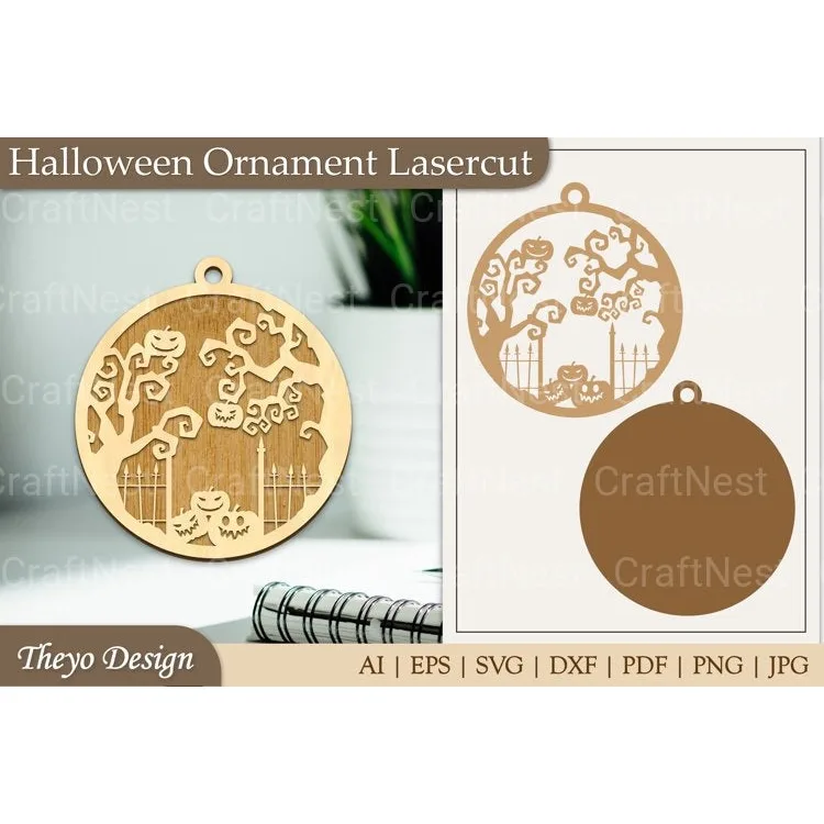 Ornament Halloween SVG Bundle