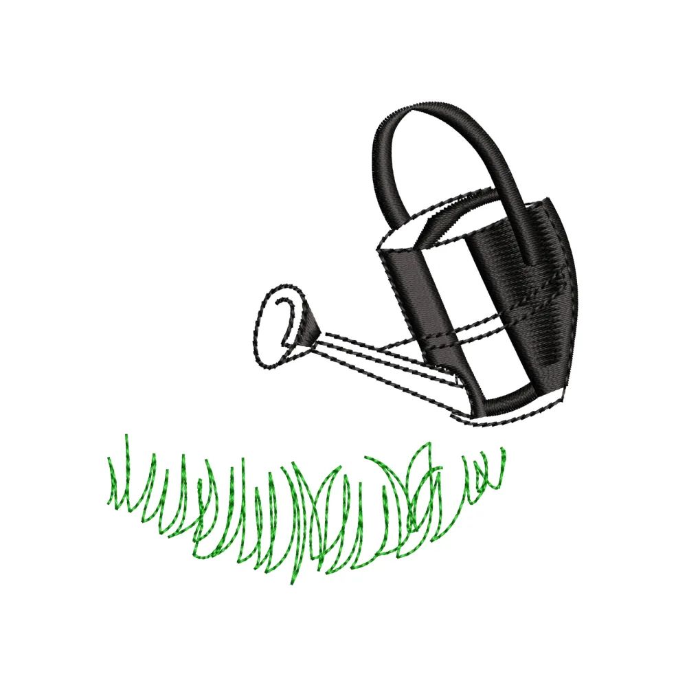 Garden Care Embroidery Design