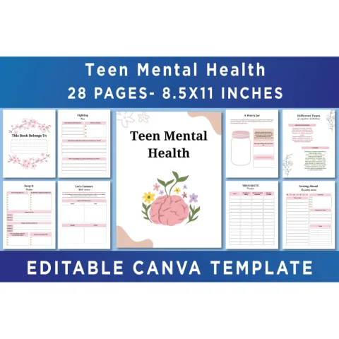 Teen Mental Health Planner