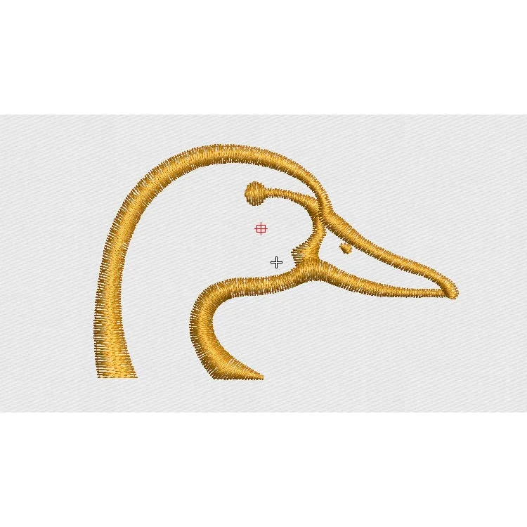 Duck Embroidery Design