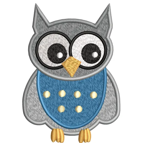 Owl Embroidery Design