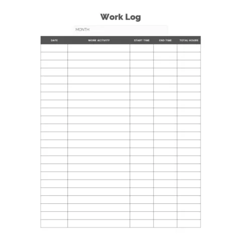 Work Log Bundle