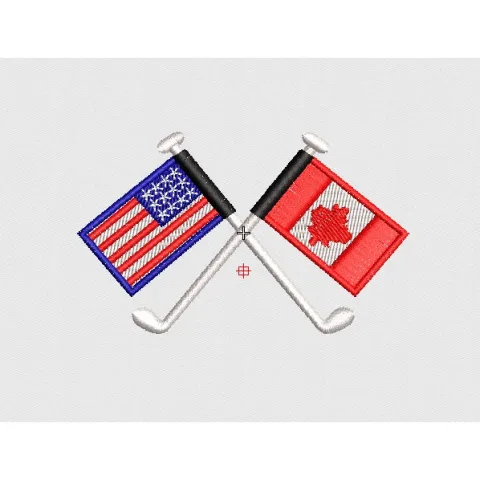 Flag Embroidery Design