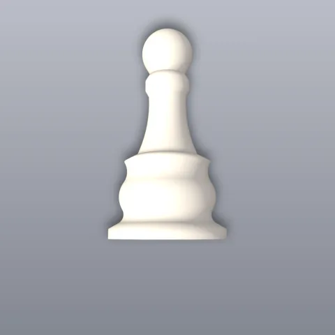 Chess Pawn 3D Print STL File