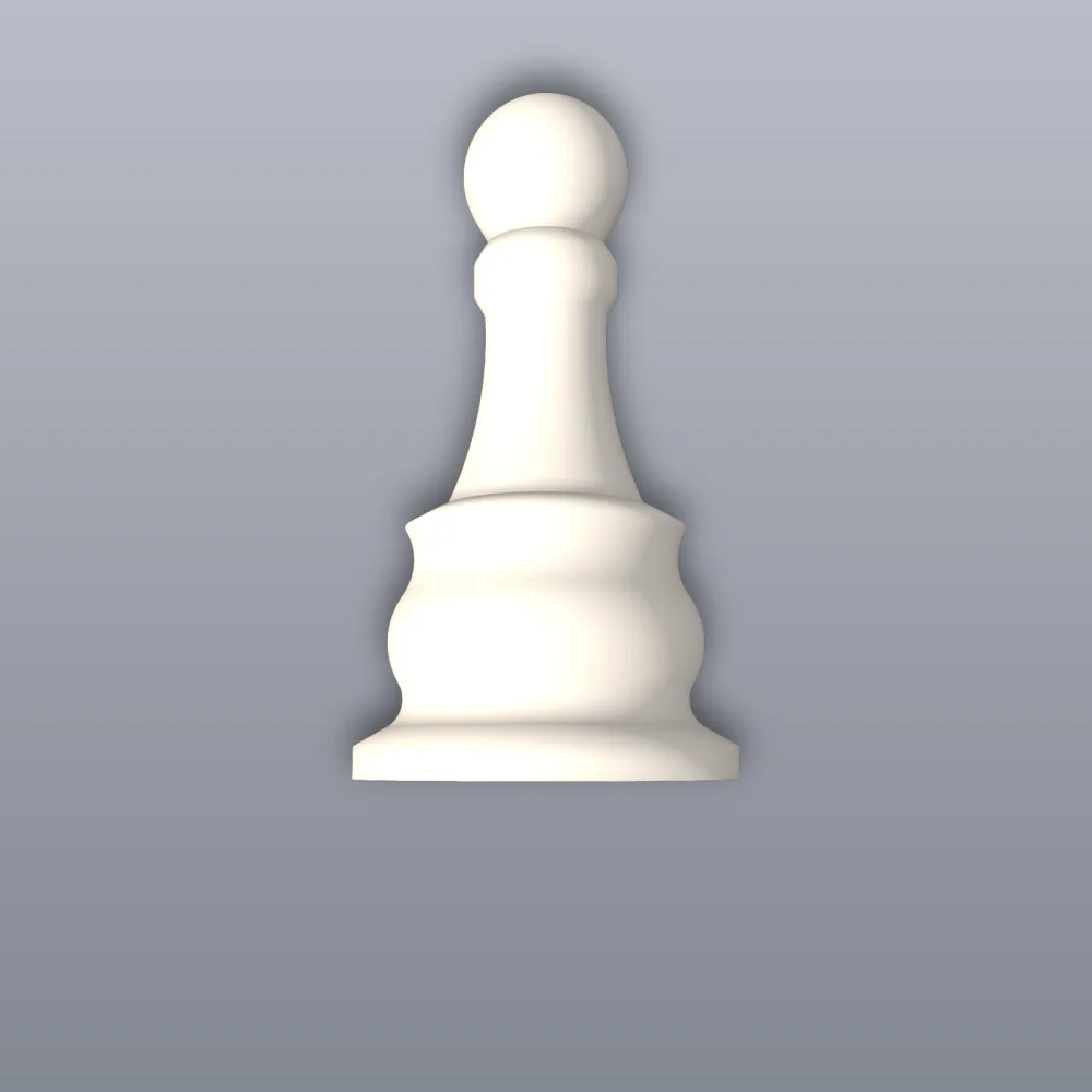 Chess Pawn 3D Print STL File