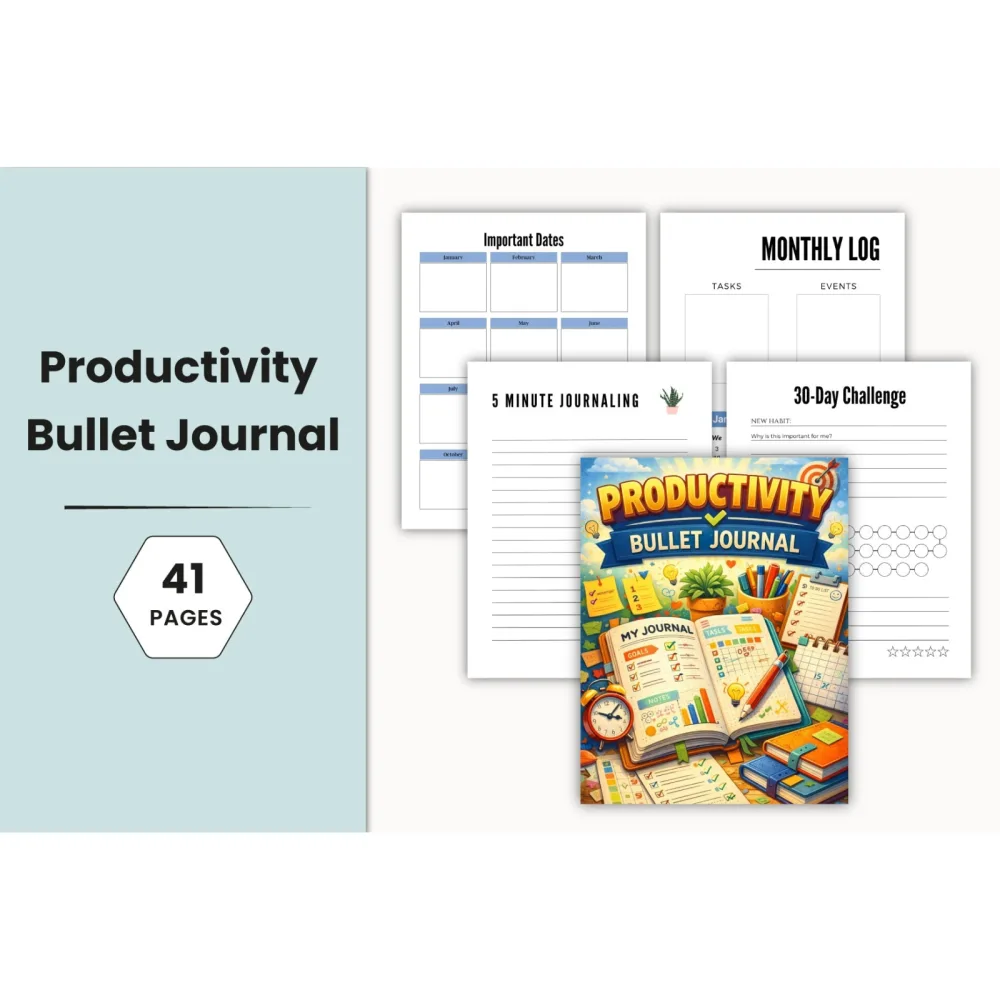 Productivity Bullet Journal