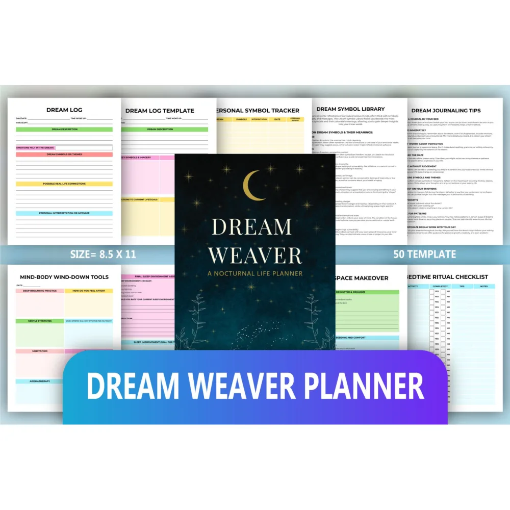 Dream Weaver Nocturna Planner