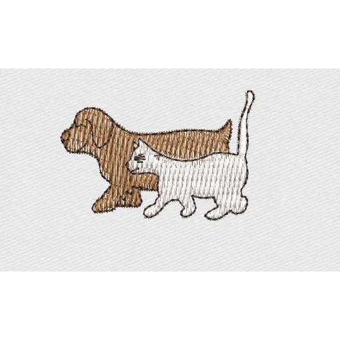 Dog Embroidery Design