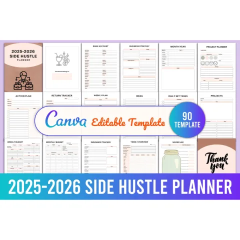 Side Hustle Planner