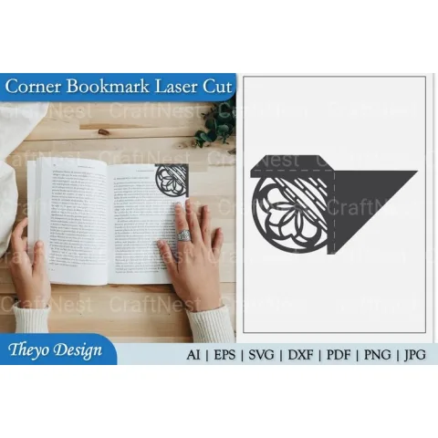 Corner Bookmark SVG Bundle