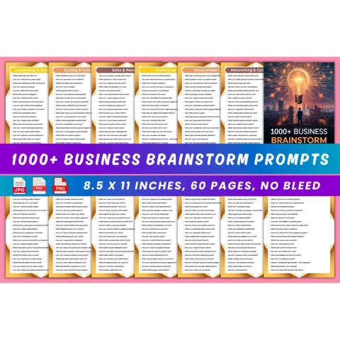 Business Brainstorm Prompts