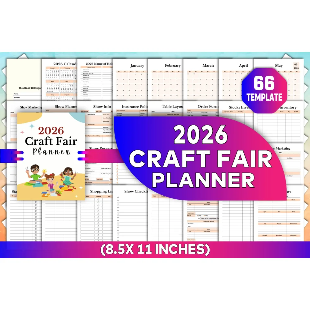 Craft Fair Planner