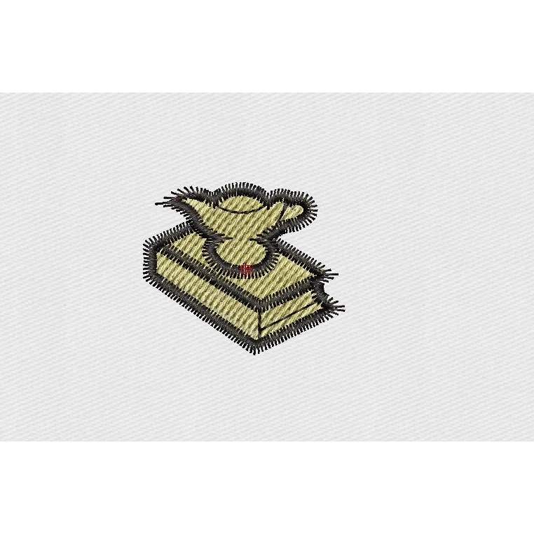 Books Embroidery Design