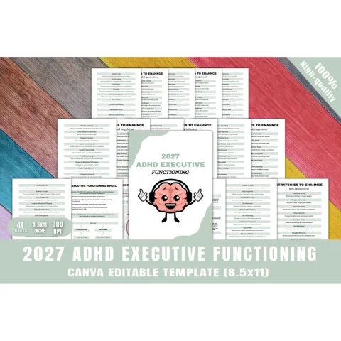 ADHD Executive Functioning Planner