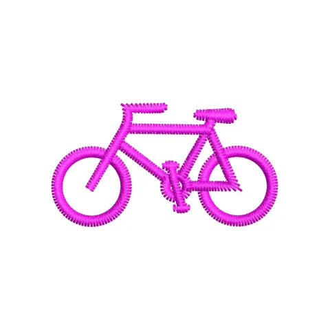 Bicycle Embroidery Design