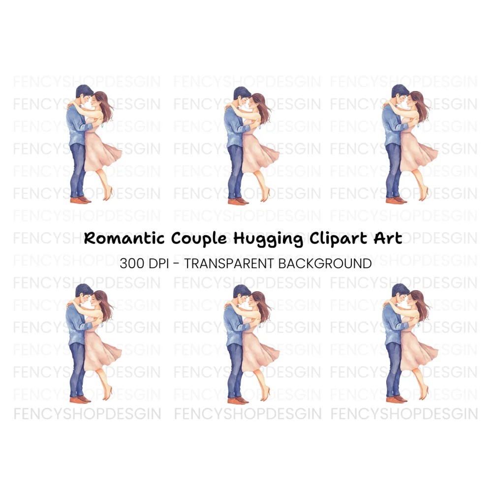 Romantic Couple Clipart Bundle