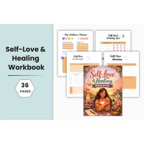Self Love Healing Workbook