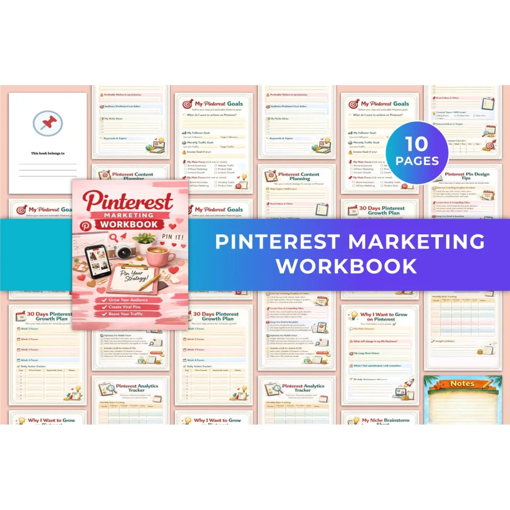 Pinterest Marketing Workbook