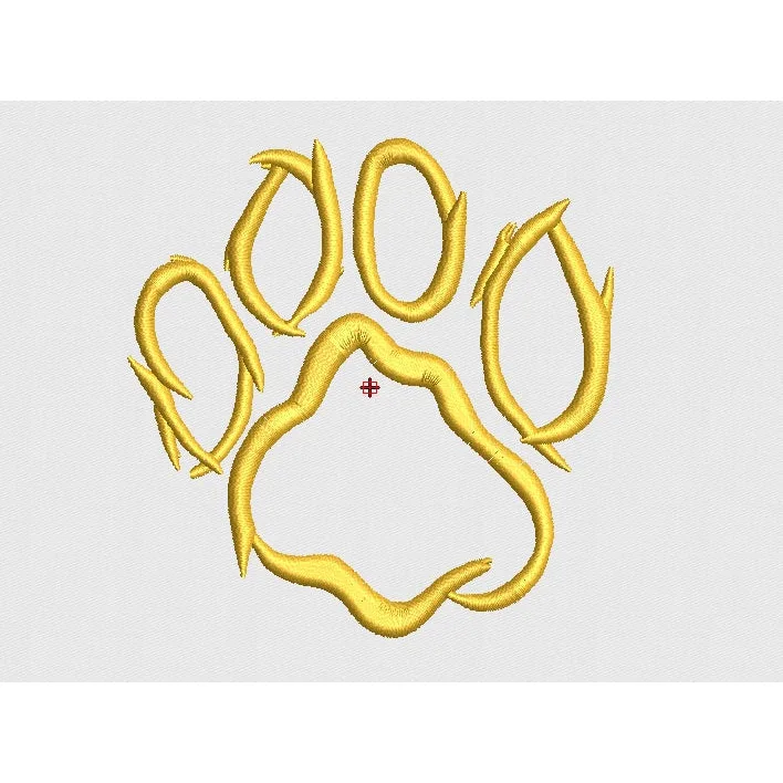 Foot Embroidery Design