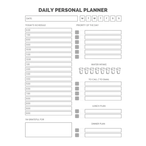 Personal Planner Bundle