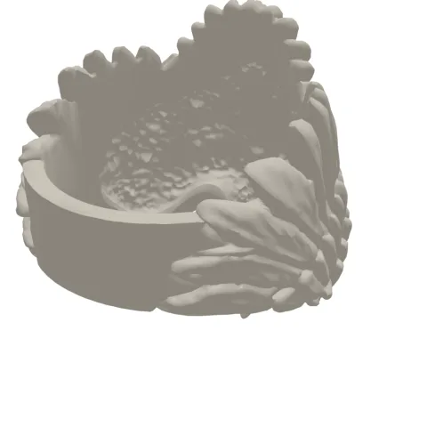 Ravens Eye Ring 3D Print STL File