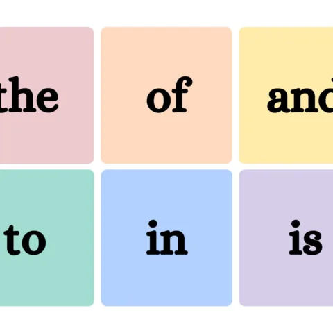 Fry Sight Words Flashcards Printable