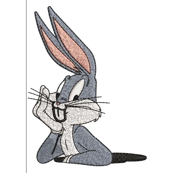 Bunny Embroidery Design