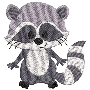 Squirrel I Embroidery Design