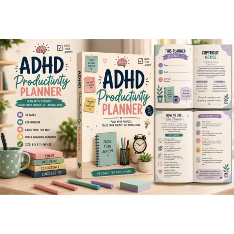 Adhd Productivity Planner