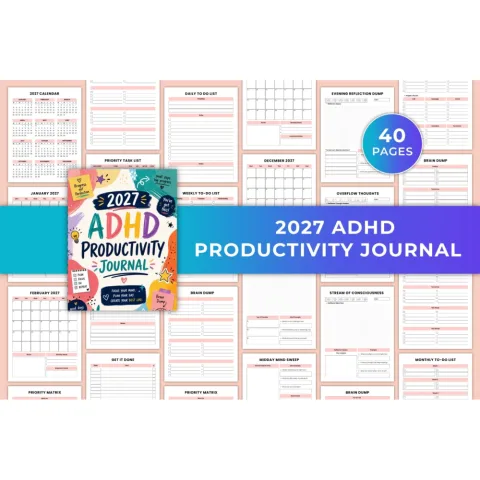Adhd Productivity Journal