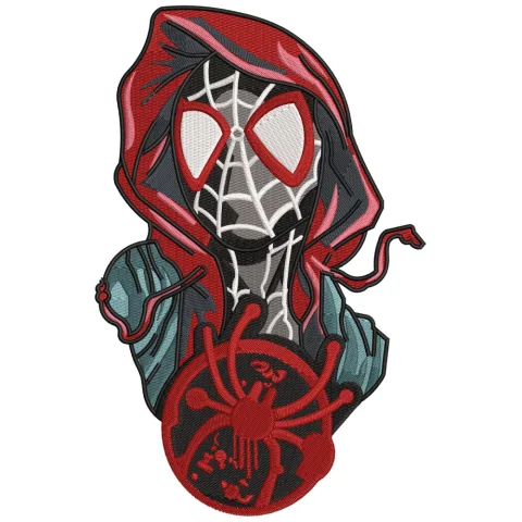 Spider Huddi Embroidery Design